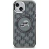 Karl Lagerfeld KLHMP15MHMCKMHK iPhone 15 Plus 6.7" czarny/black IML Monogram Karl&Choupette Head MagSafe na NearMe.pl