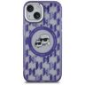 Karl Lagerfeld KLHMP15SHMCKMHU iPhone 156.1" fioletowy/purple IML Monogram Karl&Choupette Head MagSafe na NearMe.pl