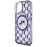 Karl Lagerfeld KLHMP15SHMCKMHU iPhone 156.1" fioletowy/purple IML Monogram Karl&Choupette Head MagSafe na NearMe.pl