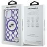 Karl Lagerfeld KLHMP15SHMCKMHU iPhone 156.1" fioletowy/purple IML Monogram Karl&Choupette Head MagSafe na NearMe.pl