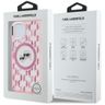 Karl Lagerfeld KLHMP15MHMCKMHP iPhone 15Plus 6.7" różowy/pink IML Monogram Karl&Choupette Head MagSafe na NearMe.pl