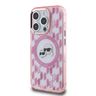 Karl Lagerfeld KLHMP15LHMCKMHP iPhone 15Pro 6.1" różowy/pink IML Monogram Karl&Choupette Head MagSafe na NearMe.pl