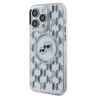 Karl Lagerfeld KLHMP15LHMCKMHT iPhone 15 Pro 6.1" przezroczysty/transparent IML Monogram Karl&Choupette Head MagSafe na NearMe.pl