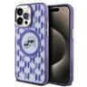 Karl Lagerfeld KLHMP15LHMCKMHU iPhone 15 Pro 6.1" fioletowy/purple IML Monogram Karl&Choupette Head MagSafe na NearMe.pl