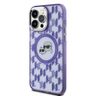Karl Lagerfeld KLHMP15LHMCKMHU iPhone 15 Pro 6.1" fioletowy/purple IML Monogram Karl&Choupette Head MagSafe na NearMe.pl