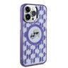Karl Lagerfeld KLHMP15XHMCKMHU iPhone 15 Pro Max 6.7" fioletowy/purple IML Monogram Karl&Choupette Head MagSafe na NearMe.pl