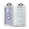 Karl Lagerfeld KLHMP15XHMCKMHU iPhone 15 Pro Max 6.7" fioletowy/purple IML Monogram Karl&Choupette Head MagSafe na NearMe.pl