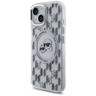 Karl Lagerfeld KLHMP15SHMCKMHT iPhone 15 6.1" przezroczysty/transparent IML Monogram Karl&Choupette Head MagSafe na NearMe.pl