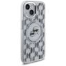 Karl Lagerfeld KLHMP15SHMCKMHT iPhone 15 6.1" przezroczysty/transparent IML Monogram Karl&Choupette Head MagSafe na NearMe.pl