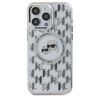 Karl Lagerfeld KLHMP15XHMCKMHT iPhone 15 Pro Max 6.7" przezroczysty/transparent IML Monogram Karl&Choupette Head MagSafe na NearMe.pl