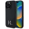 Karl Lagerfeld KLHMP16LSCMKMPCK iPhone 16 Pro 6.3" czarny/black hardcase Silicone Shadow Metal Initial MagSafe na NearMe.pl