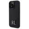 Karl Lagerfeld KLHMP16LSCMKMPCK iPhone 16 Pro 6.3" czarny/black hardcase Silicone Shadow Metal Initial MagSafe na NearMe.pl
