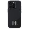 Karl Lagerfeld KLHMP16LSCMKMPCK iPhone 16 Pro 6.3" czarny/black hardcase Silicone Shadow Metal Initial MagSafe na NearMe.pl
