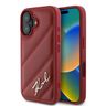 Karl Lagerfeld KLHCP16SPQDSMGR iPhone 16 6.1" czerwony/red hardcase Quilted Signature na NearMe.pl