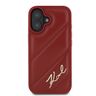 Karl Lagerfeld KLHCP16SPQDSMGR iPhone 16 6.1" czerwony/red hardcase Quilted Signature na NearMe.pl