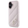Karl Lagerfeld KLHCP16SPQDSMGP iPhone 16 6.1" różowy/pink hardcase Quilted Signature na NearMe.pl