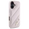 Karl Lagerfeld KLHCP16SPQDSMGP iPhone 16 6.1" różowy/pink hardcase Quilted Signature na NearMe.pl