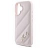 Karl Lagerfeld KLHCP16SPQDSMGP iPhone 16 6.1" różowy/pink hardcase Quilted Signature na NearMe.pl