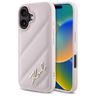Karl Lagerfeld KLHCP16SPQDSMGP iPhone 16 6.1" różowy/pink hardcase Quilted Signature na NearMe.pl