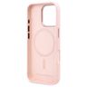 Karl Lagerfeld KLHMP16LSCMKMPCP iPhone 16 Pro 6.3" różowy/pink hardcase Silicone Shadow Metal Initial MagSafe na NearMe.pl