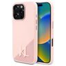 Karl Lagerfeld KLHMP16XSCMKMPCP iPhone 16 Pro Max 6.9" różowy/pink hardcase Silicone Shadow Metal Initial MagSafe na NearMe.pl