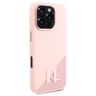 Karl Lagerfeld KLHMP16XSCMKMPCP iPhone 16 Pro Max 6.9" różowy/pink hardcase Silicone Shadow Metal Initial MagSafe na NearMe.pl