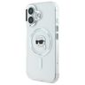 Karl Lagerfeld KLHMP16SHLSKIH iPhone 6.1" biały/white hardcase IML Metal Karl Head MagSafe na NearMe.pl