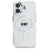 Karl Lagerfeld KLHMP16SHLSKIH iPhone 6.1" biały/white hardcase IML Metal Karl Head MagSafe na NearMe.pl