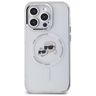 Karl Lagerfeld KLHMP14XHLSKCH iPhone 14 Pro Max 6.7" biały/white hardcase IML Metal Karl&Choupette Head MagSafe na NearMe.pl