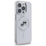 Karl Lagerfeld KLHMP14XHLSKCH iPhone 14 Pro Max 6.7" biały/white hardcase IML Metal Karl&Choupette Head MagSafe na NearMe.pl
