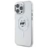 Karl Lagerfeld KLHMP16XHLSCHH iPhone 16 Pro Max 6.9" biały/white hardcase IML Metal Choupette Head MagSafe na NearMe.pl