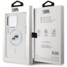 Karl Lagerfeld KLHMP14LHLSKCH iPhone Pro 6.1" biały/white hardcase IML Metal Karl&Choupette Head MagSafe na NearMe.pl