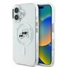 Karl Lagerfeld KLHMP16SHLSKCH iPhone 16 6.1" biały/white hardcase IML Metal Karl&Choupette Head MagSafe na NearMe.pl