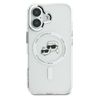 Karl Lagerfeld KLHMP16SHLSKCH iPhone 16 6.1" biały/white hardcase IML Metal Karl&Choupette Head MagSafe na NearMe.pl