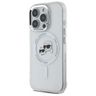 Karl Lagerfeld KLHMP16LHLSKCH iPhone Pro 6.3" biały/white hardcase IML Metal Karl&Choupette Head MagSafe na NearMe.pl