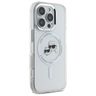 Karl Lagerfeld KLHMP16LHLSKCH iPhone Pro 6.3" biały/white hardcase IML Metal Karl&Choupette Head MagSafe na NearMe.pl