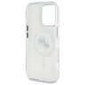 Karl Lagerfeld KLHMP16LHLSKCH iPhone Pro 6.3" biały/white hardcase IML Metal Karl&Choupette Head MagSafe na NearMe.pl