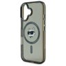 Karl Lagerfeld KLHMP16MHLSCHK iPhone Plus 6.7" czarny/black hardcase IML Metal Choupette Head MagSafe na NearMe.pl