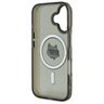 Karl Lagerfeld KLHMP16MHLSCHK iPhone Plus 6.7" czarny/black hardcase IML Metal Choupette Head MagSafe na NearMe.pl