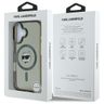 Karl Lagerfeld KLHMP16MHLSCHK iPhone Plus 6.7" czarny/black hardcase IML Metal Choupette Head MagSafe na NearMe.pl