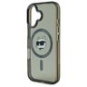 Karl Lagerfeld KLHMP16SHLSCHK iPhone 16 6.1" czarny/black hardcase IML Metal Choupette Head MagSafe na NearMe.pl