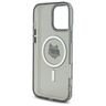Karl Lagerfeld KLHMP16LHLSCHK iPhone 16 Pro 6.3" czarny/black hardcase IML Metal Choupette Head MagSafe na NearMe.pl
