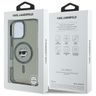 Karl Lagerfeld KLHMP16XHLSCHK iPhone 16 Pro Max 6.9" czarny/black hardcase IML Metal Choupette Head MagSafe na NearMe.pl