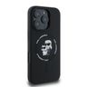 Karl Lagerfeld KLHMP16LSCMKCRHK iPhone 16 Pro 6.3" czarny/black hardcase Silicone Karl&Choupette Ring MagSafe na NearMe.pl