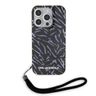 Karl Lagerfeld KLHCP15XHZBPKCCU iPhone 15 Pro Max 6.7" fioletowy/purple Zebra With Cord na NearMe.pl