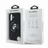 Karl Lagerfeld KLHMP16SSCMKCRHK iPhone 16 6.1" czarny/black hardcase Silicone Karl&Choupette Ring MagSafe na NearMe.pl