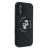Karl Lagerfeld KLHMP16SSCMKCRHK iPhone 16 6.1" czarny/black hardcase Silicone Karl&Choupette Ring MagSafe na NearMe.pl