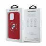 Karl Lagerfeld KLHMP16XSCMKCRHR iPhone 16 Pro Max 6.9" czerwony/red hardcase Silicone Karl&Choupette Ring MagSafe na NearMe.pl