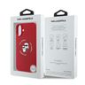 Karl Lagerfeld KLHMP16MSCMKCRHR iPhone 16 Plus 6.7" czerwony/red hardcase Silicone Karl&Choupette Ring MagSafe na NearMe.pl