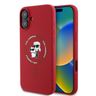 Karl Lagerfeld KLHMP16MSCMKCRHR iPhone 16 Plus 6.7" czerwony/red hardcase Silicone Karl&Choupette Ring MagSafe na NearMe.pl